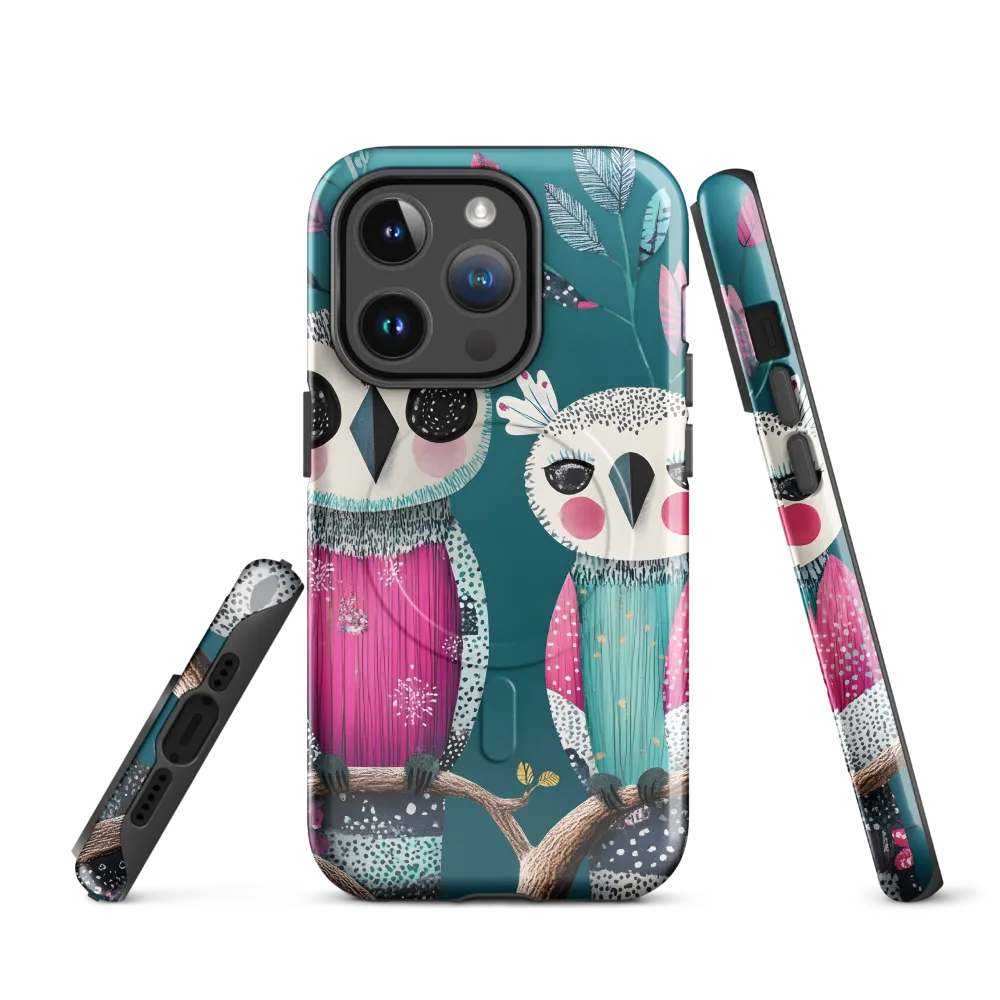 Whimsical Duo: A Celebration of Nature and Color