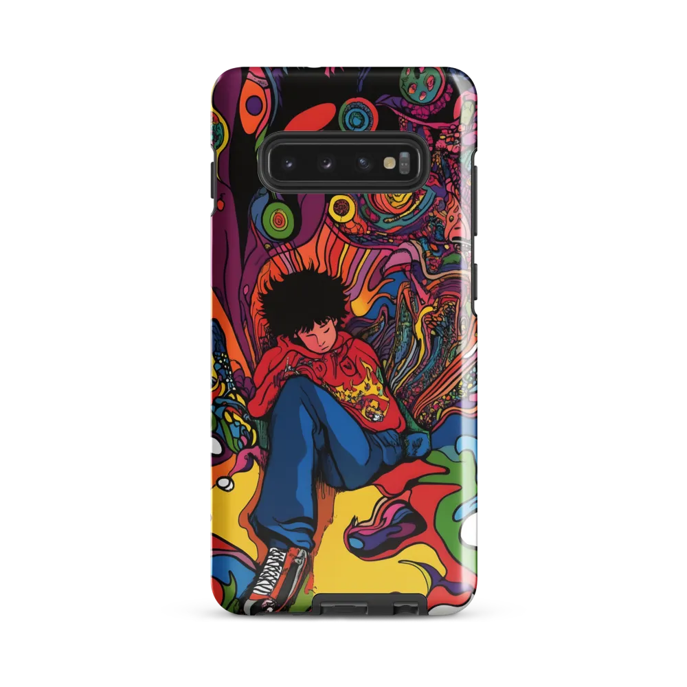 Psychedelic Reverie | Phone Case |  S10 Plus | Tough Case | Glossy