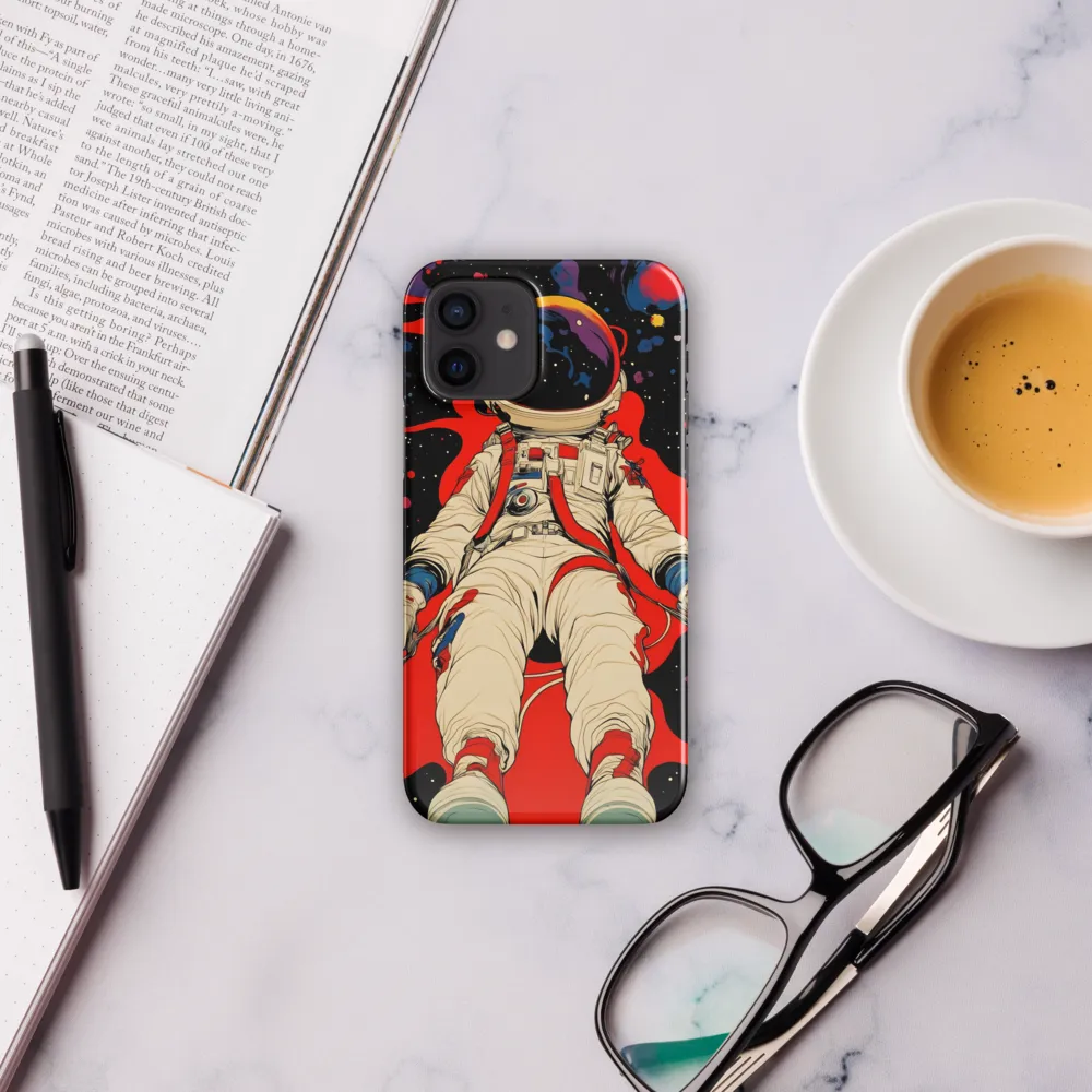 Astronaut in Cosmic Reverie | Phone Case |  12 | Snap Case | Glossy