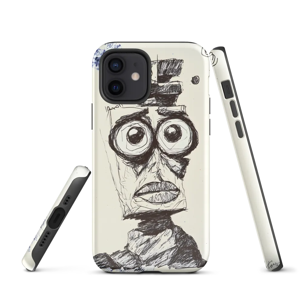 Abstract Surrealist Figure in Cubism