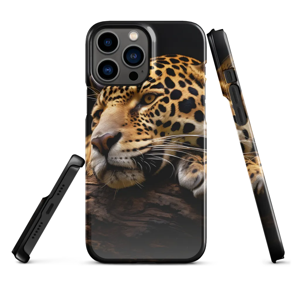 Tranquil Majesty: The Resting Leopard