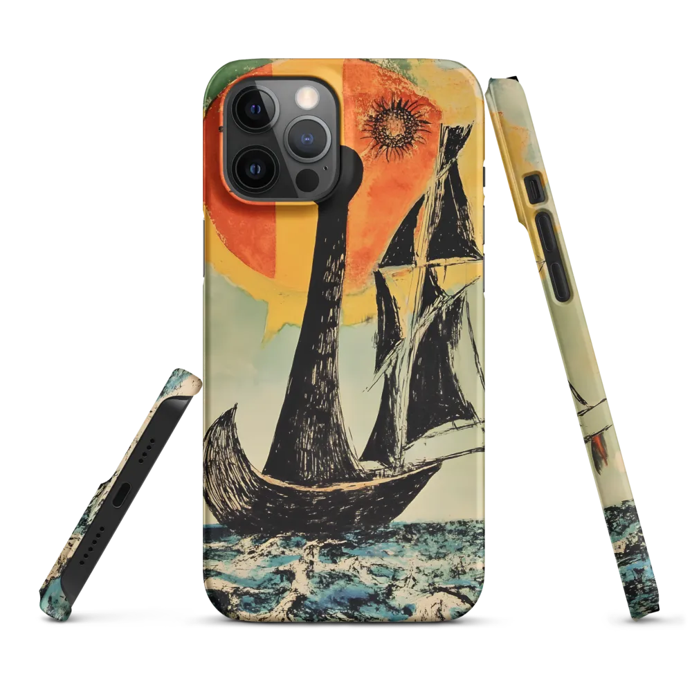 Sailing into the Surreal | Phone Case |  12 Pro Max | Snap Case | Matte