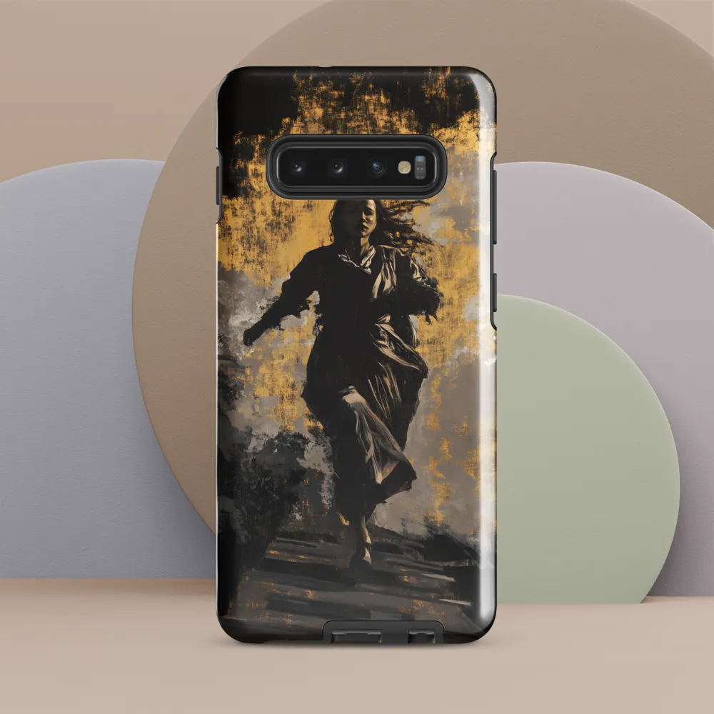 The Golden Escape | Phone Case |  S10 Plus | Tough Case | Glossy