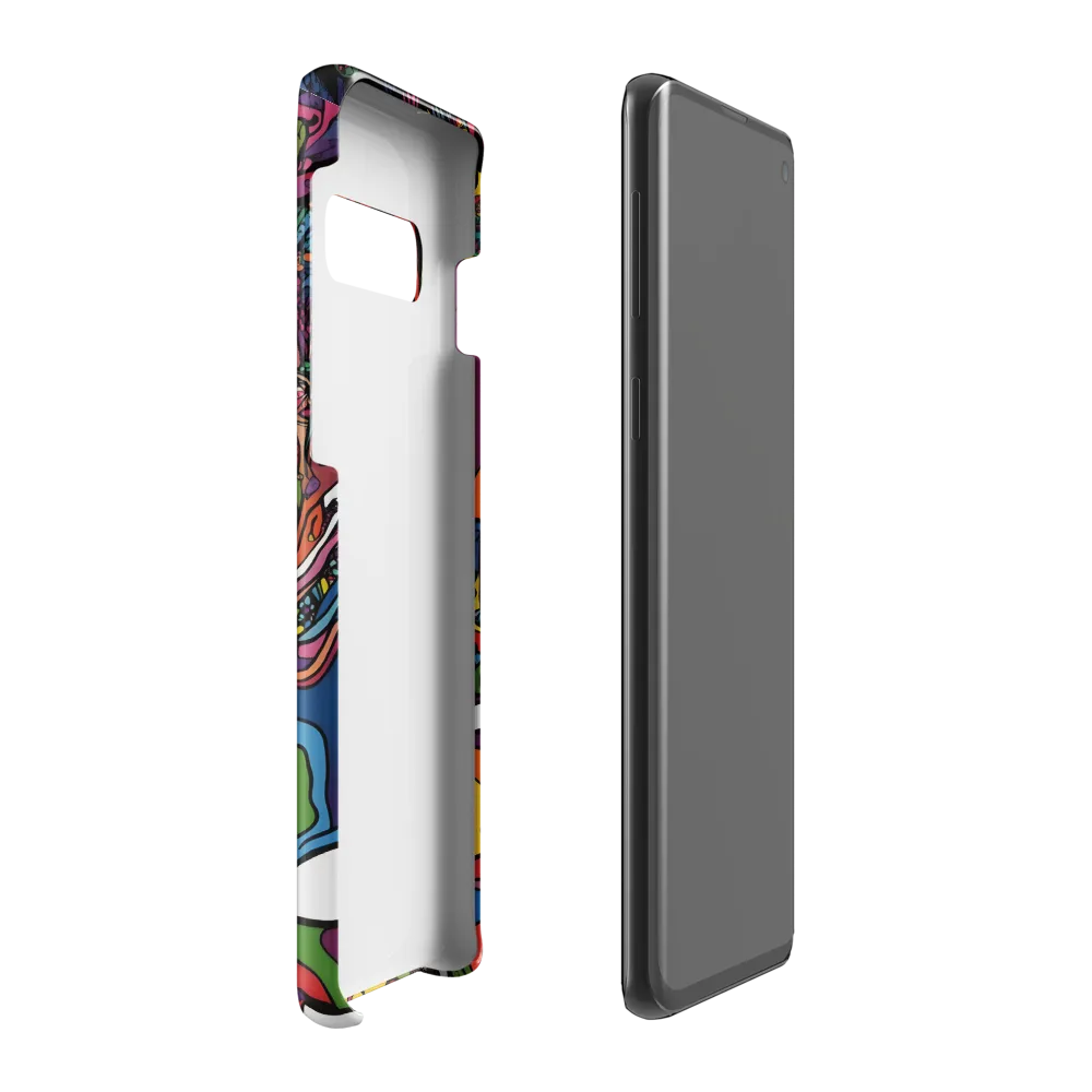 Psychedelic Reverie | Phone Case |  S10 Plus | Snap Case | Glossy