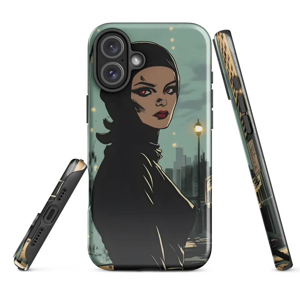 Shadows of Intrigue | Phone Case |  16 Plus | Tough Case | Glossy