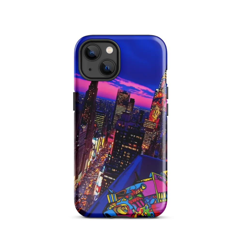 Neon Twilight: A City in Vibrance