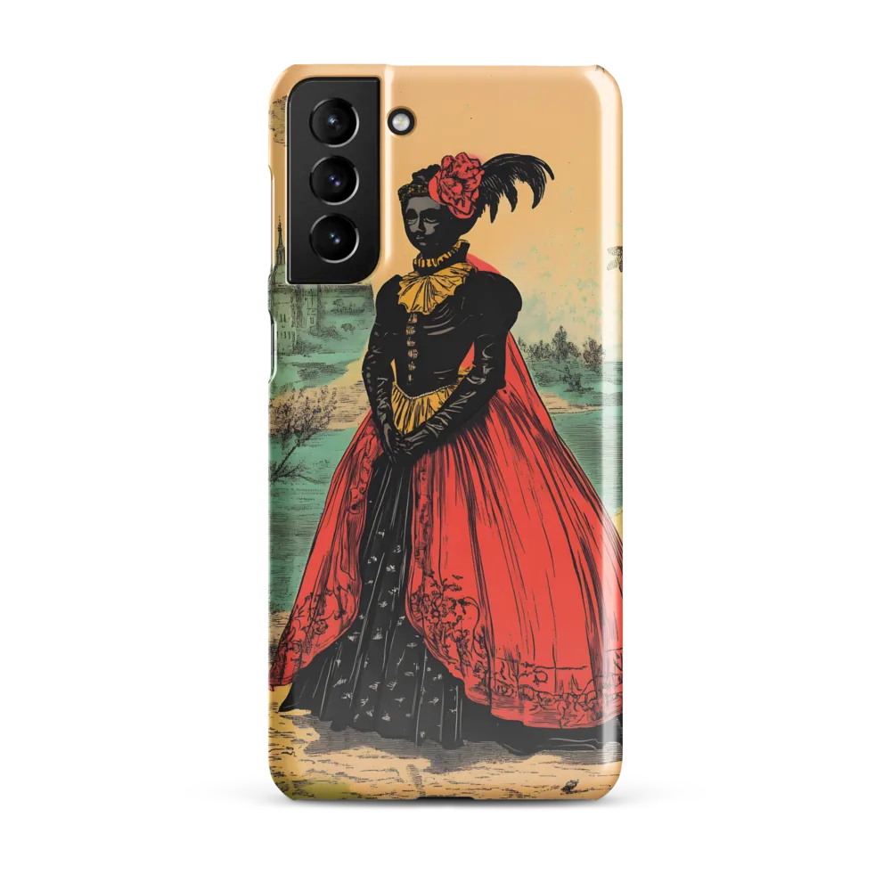 Elegance in Red and Gold