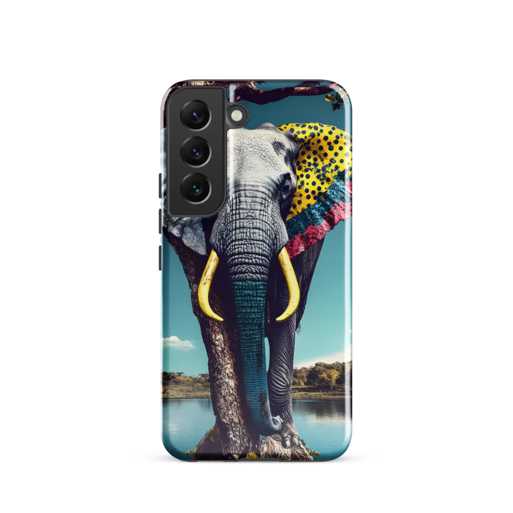 Painted Ears, Teal Trunk