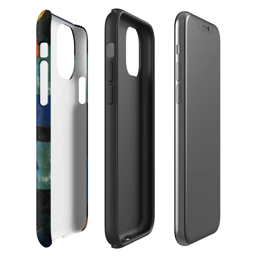 Dynamic Geometry in Color | Phone Case |  11 Pro | Tough Case | Matte