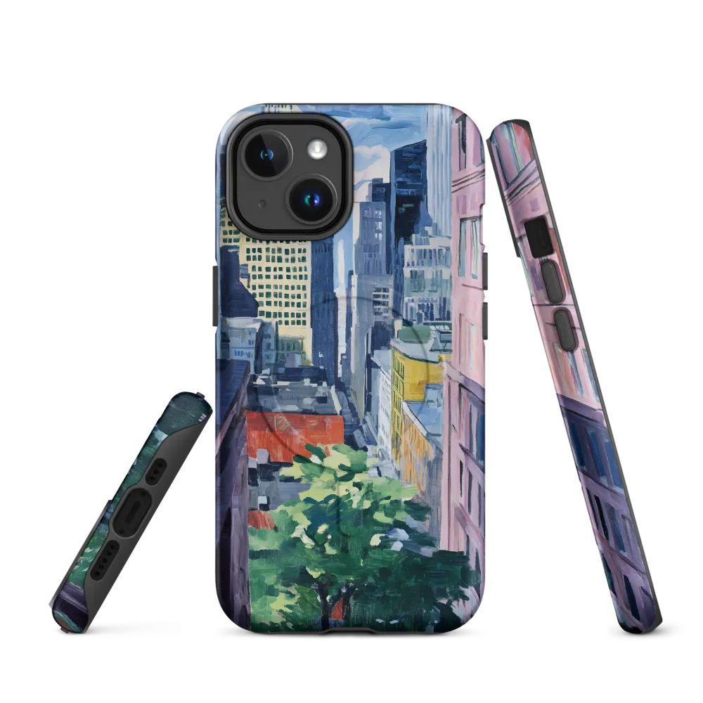 Urban Symphony: A Cityscape in Color