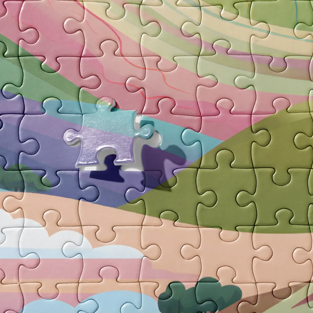 Harmonious Hills | Jigsaw Puzzle | 520 pieces