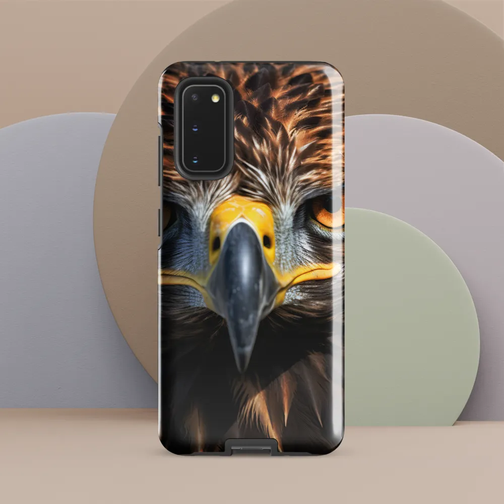 The Intensity of the Eagle | Phone Case |  S20 | Tough Case | Glossy