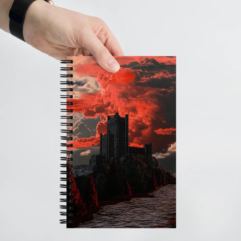 Castle of Shadows | Spiral Notebook