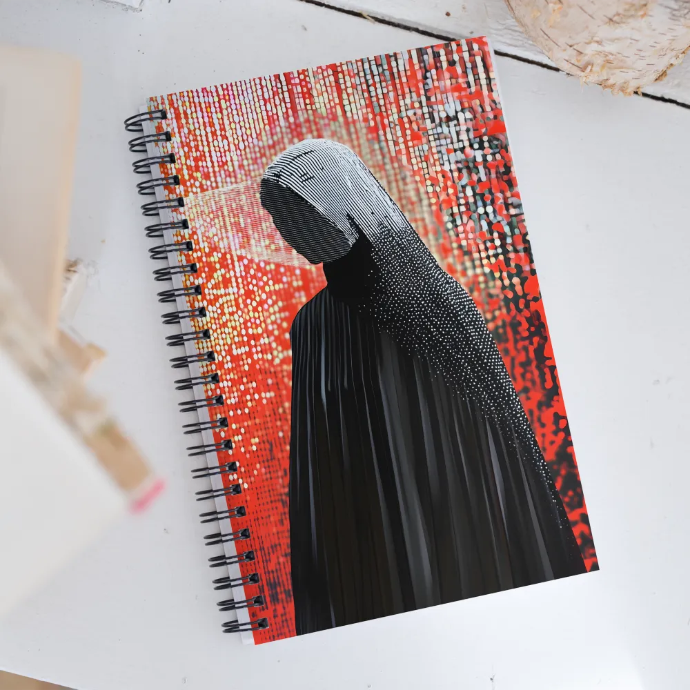 Veil of Modernity | Spiral Notebook