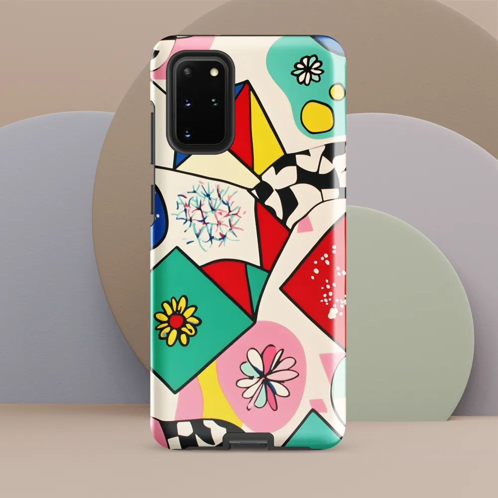 Joyful Geometry: A Playful Dance of Shapes and Colors