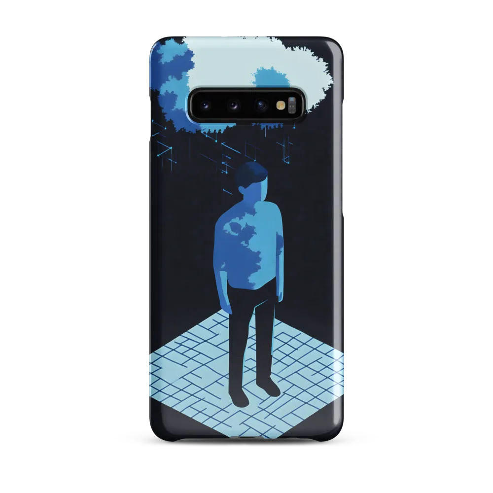 Reflections in Blue | Phone Case |  S10 Plus | Snap Case | Glossy