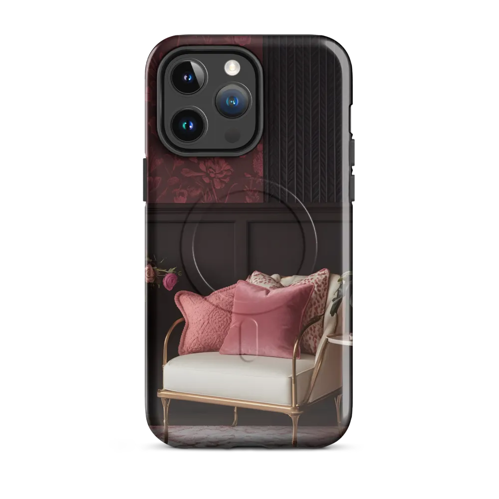 Elegance in Contrast: A Modern Interior Design | Phone Case |  14 Pro Max | MagSafe® Tough Case | Glossy