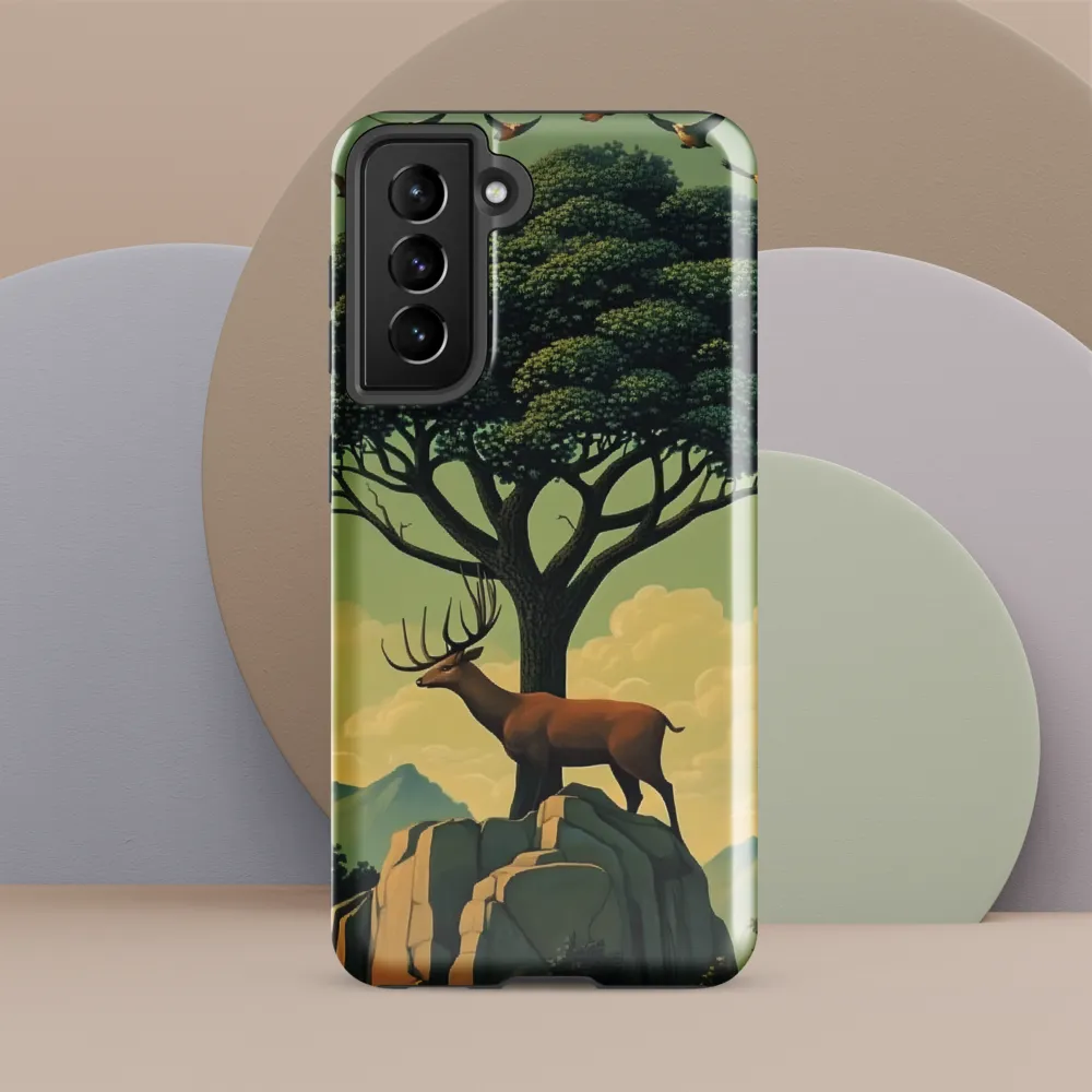 Stag at the Tree's Summit