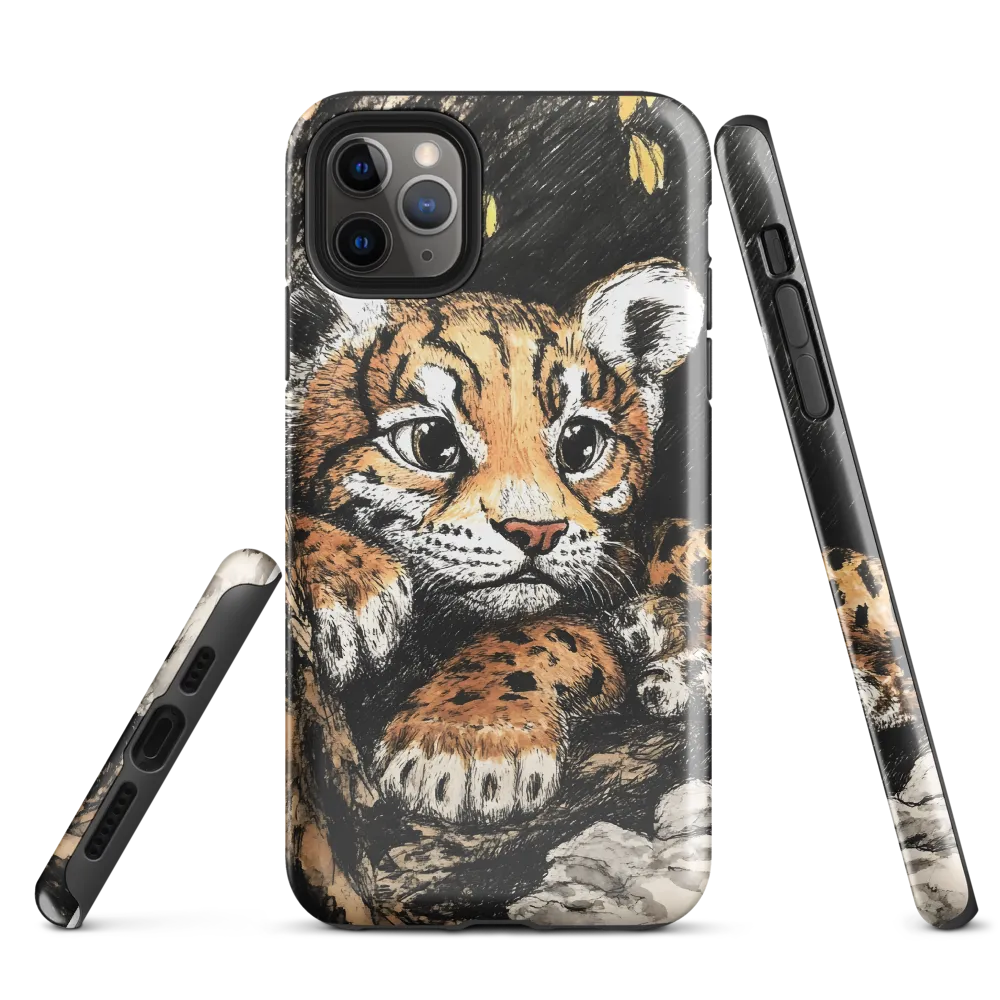 Curious Cub in the Canopy | Phone Case |  11 Pro Max | Tough Case | Glossy