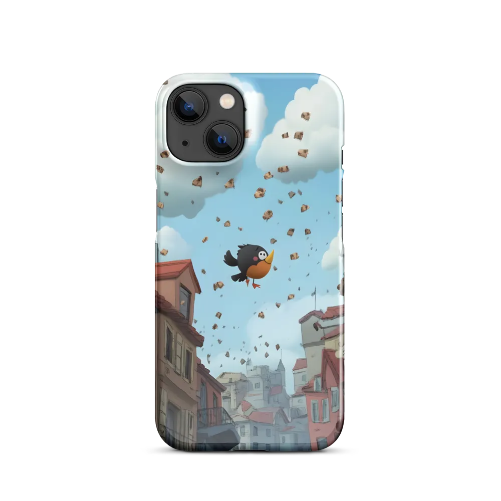 A Whimsical Flight Through Bread and Sky