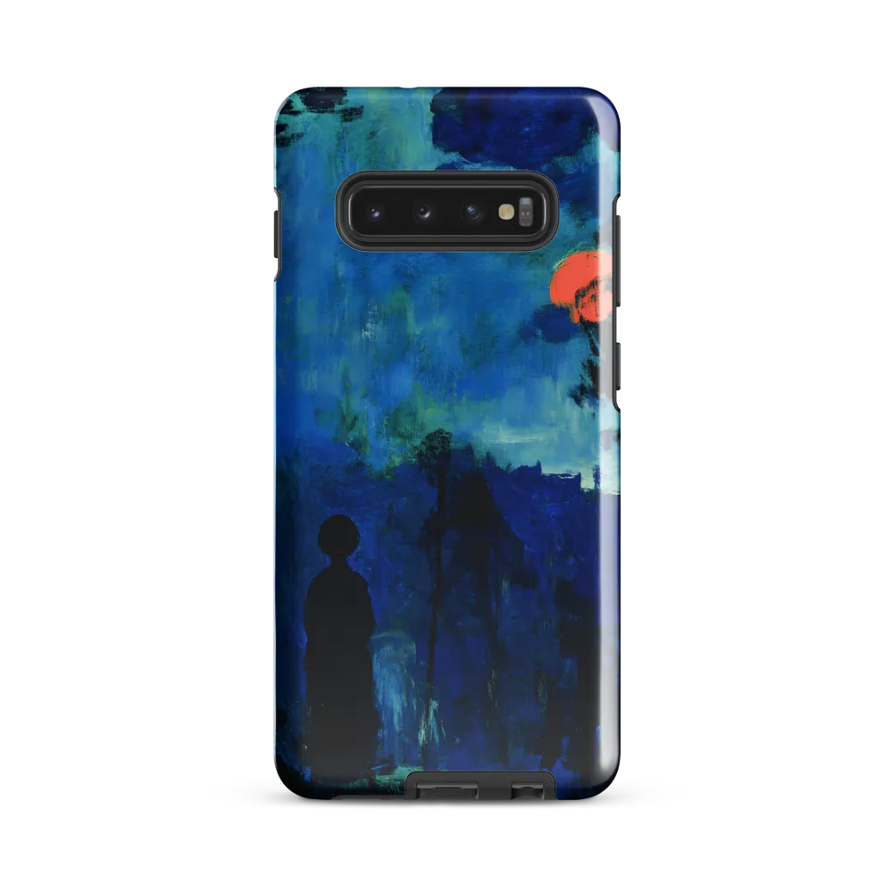 Solitude in Blue | Phone Case |  S10 Plus | Tough Case | Glossy