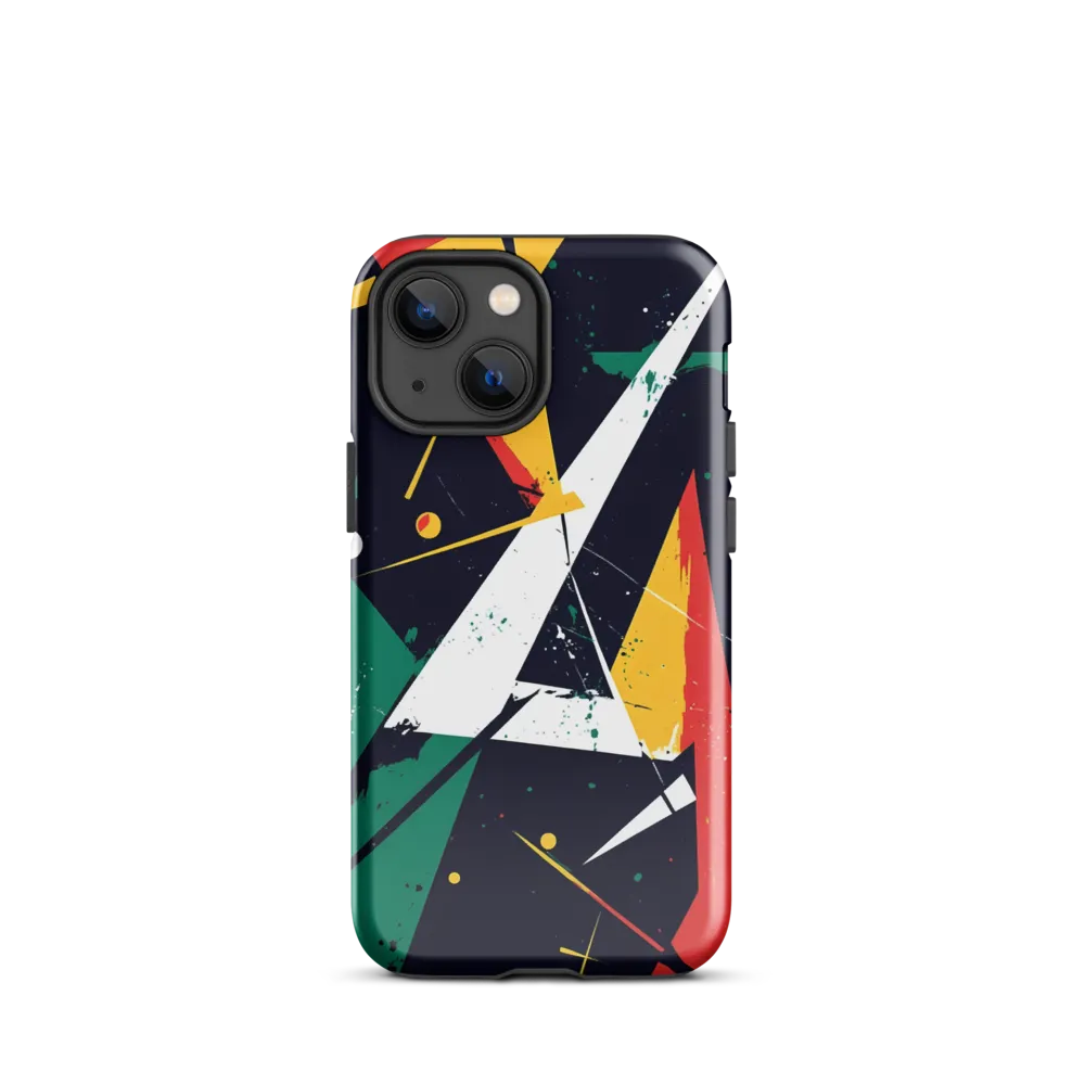 Dynamic Geometries | Phone Case |  13 mini | Tough Case | Glossy