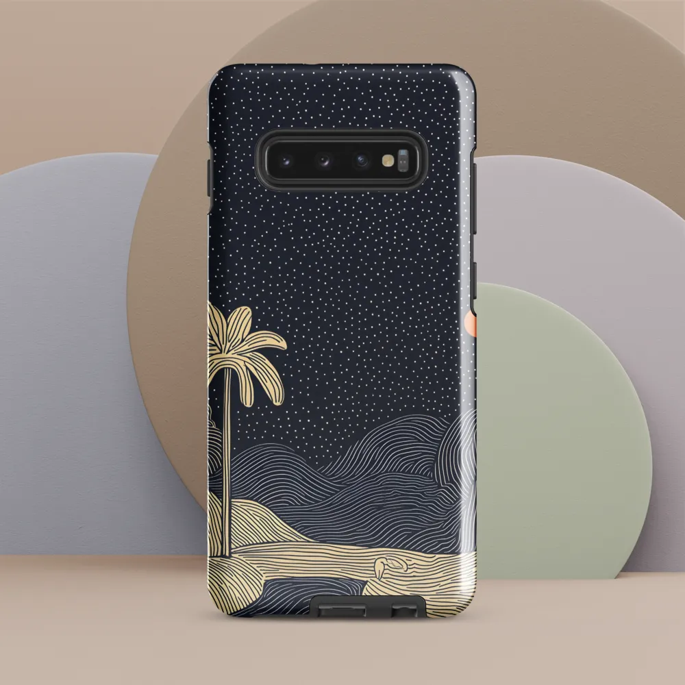 Serenity Under Stars | Phone Case |  S10 Plus | Tough Case | Glossy