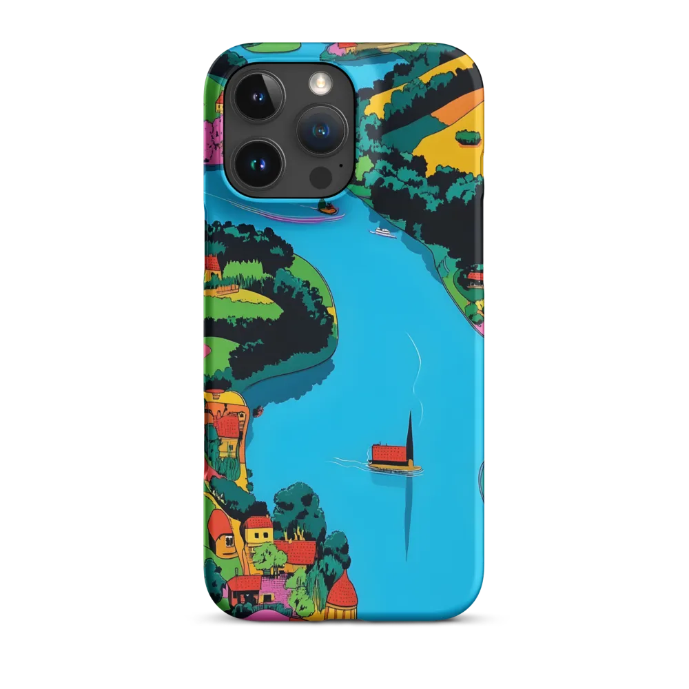 Whimsical River Landscape