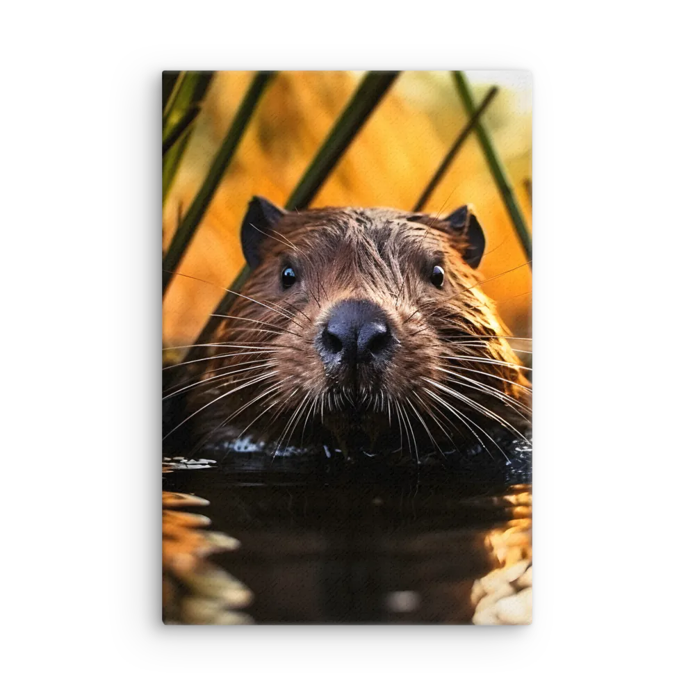 Beaver Serenity: A Natural Portrait