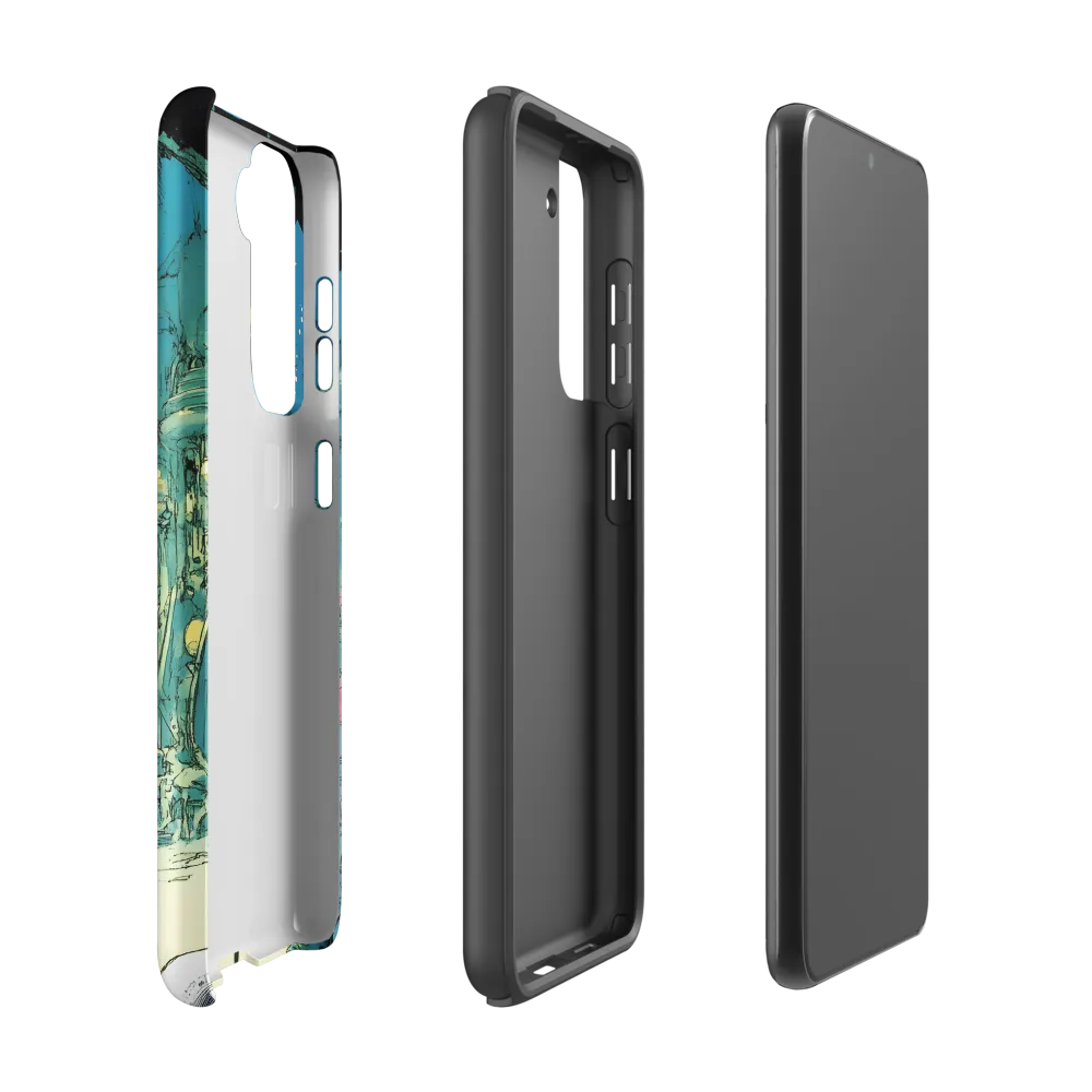 Mysteries Beyond the Abyss | Phone Case |  S21 | Tough Case | Matte