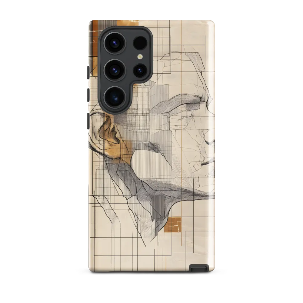 Geometric Reverie | Phone Case |  S23 Ultra | Tough Case | Glossy