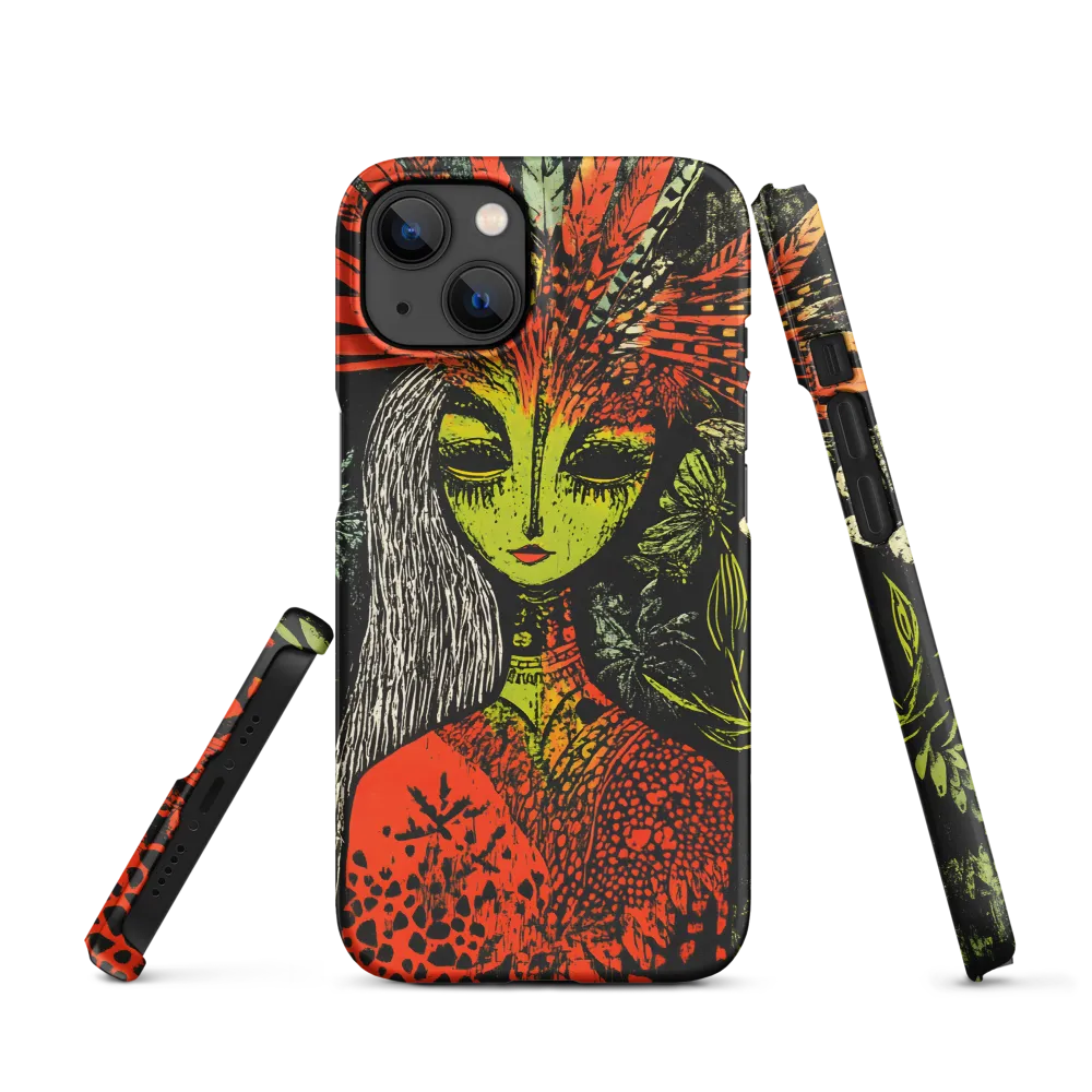 Mystical Flora: A Surreal Portrait
