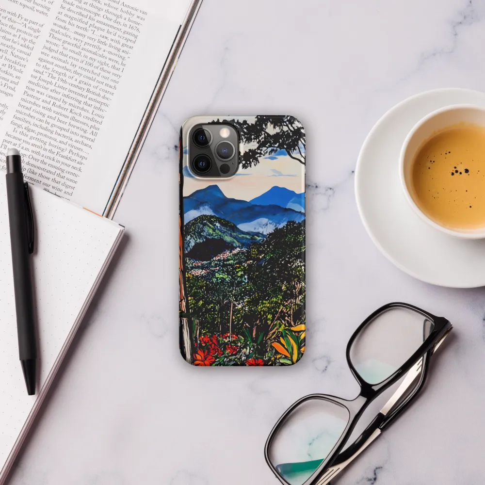 Framed Valley: Blue Ridges and Tropical Understory