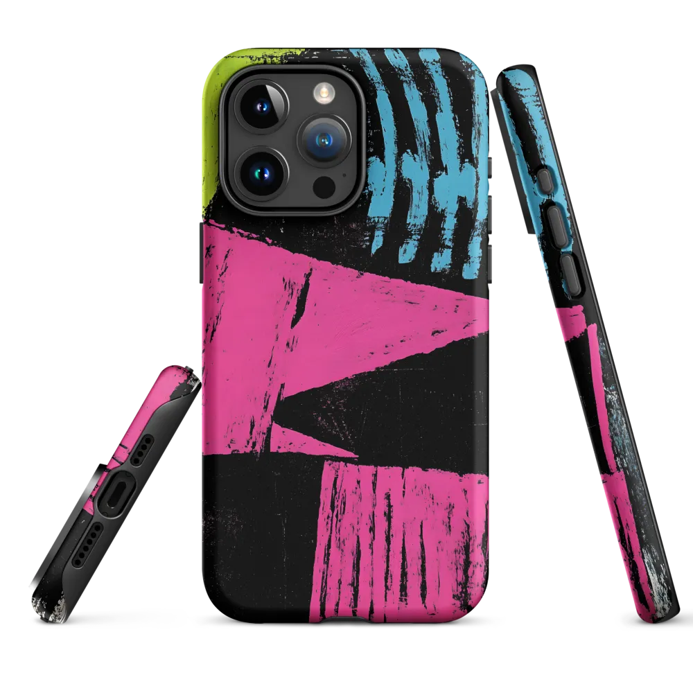 Dynamic Geometry | Phone Case |  15 Pro Max | Tough Case | Matte