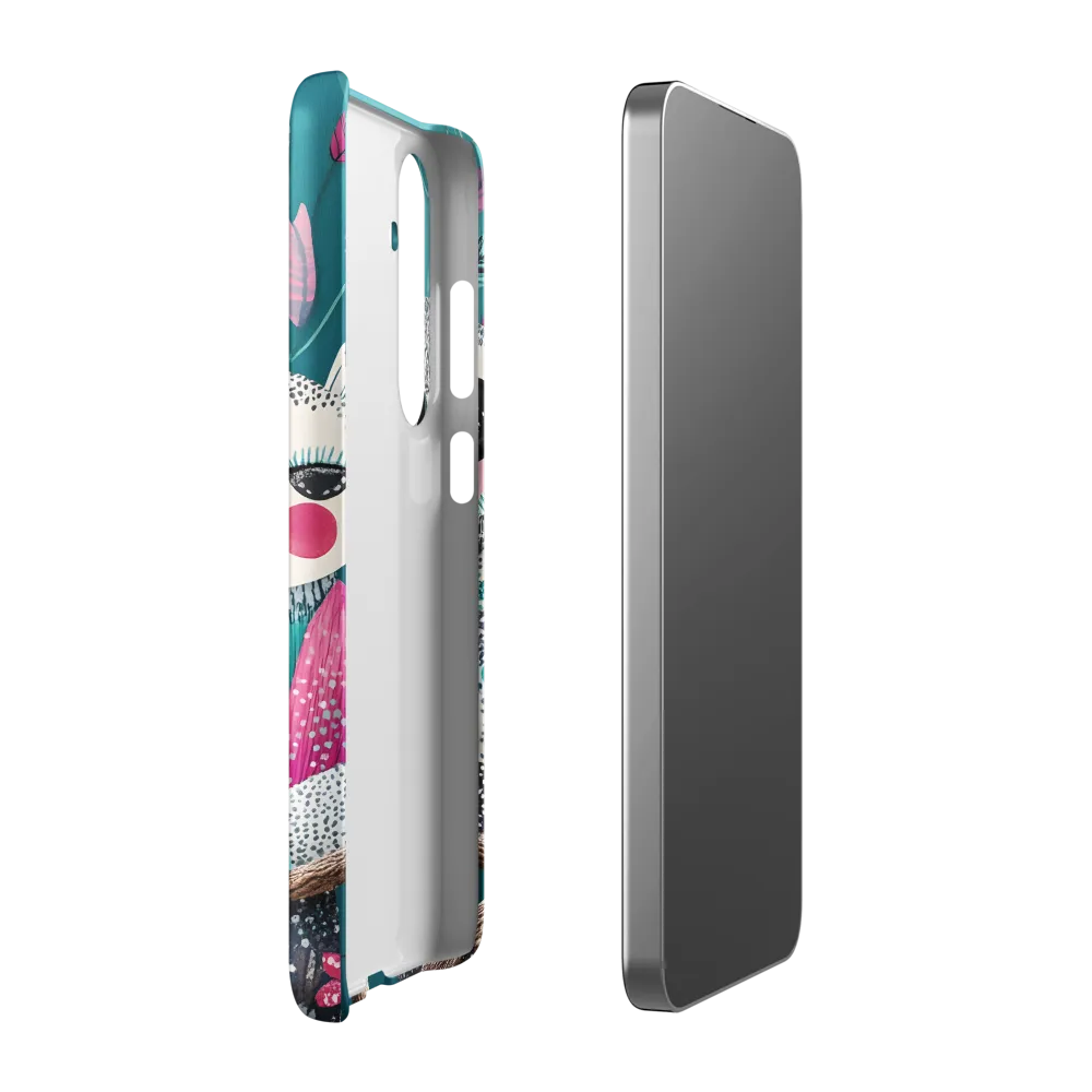 Whimsical Duo: A Celebration of Nature and Color