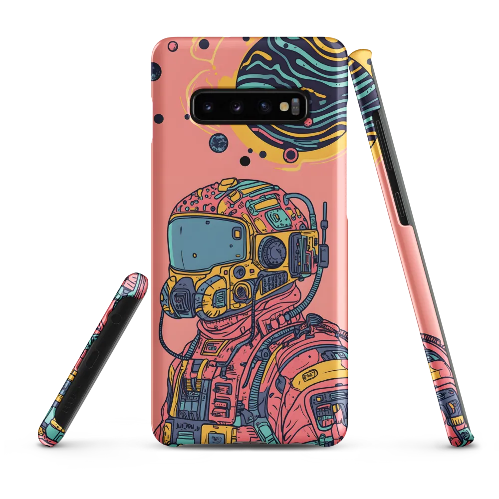 Exploration Beyond: A Digital Astronaut | Phone Case |  S10 Plus | Snap Case | Matte