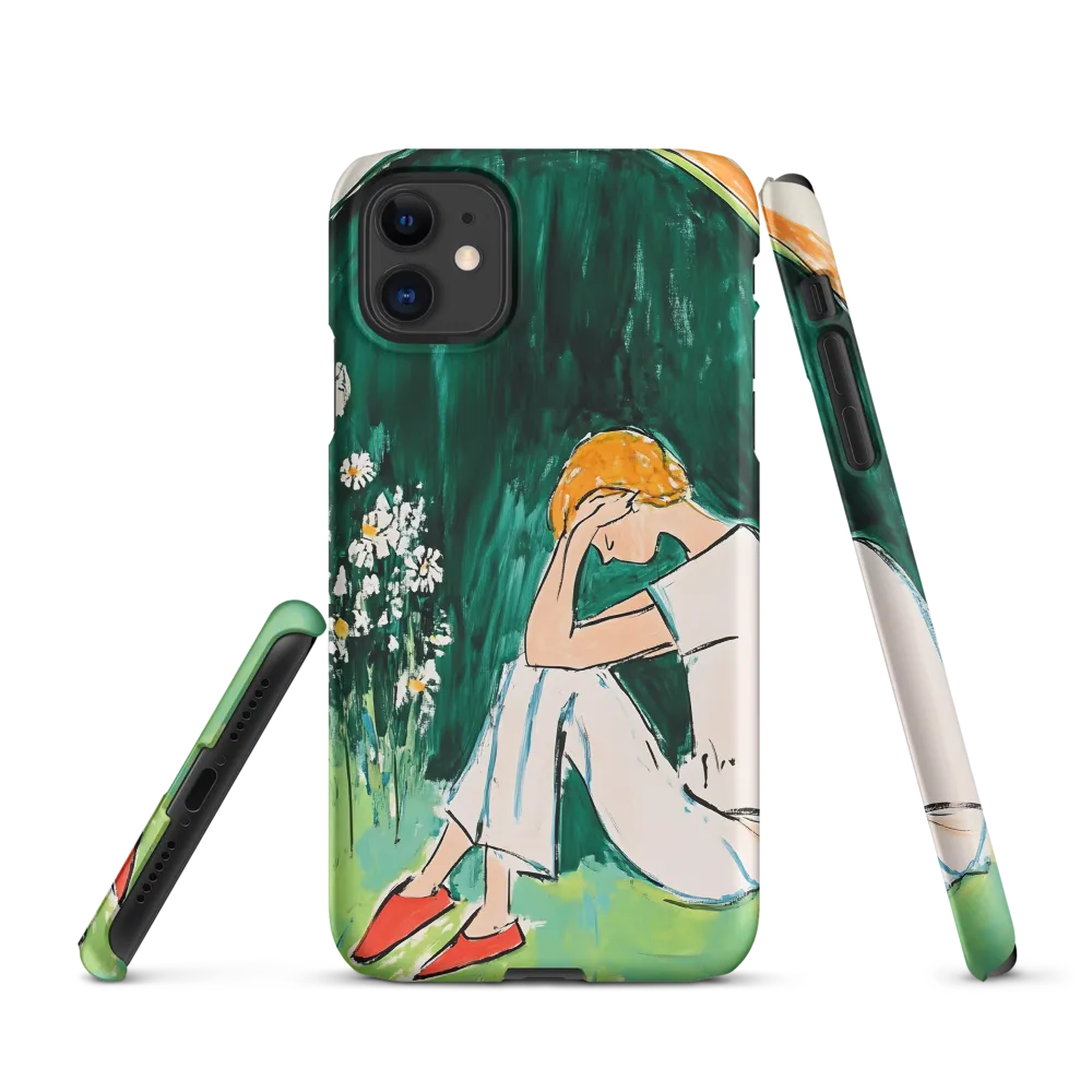 Silent Sorrow | Phone Case |  11 | Snap Case | Matte