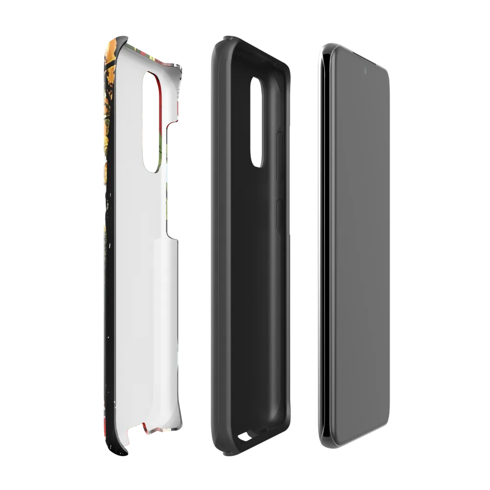 Nostalgic Reflections in Autumn Colors | Phone Case |  S20 | Tough Case | Glossy