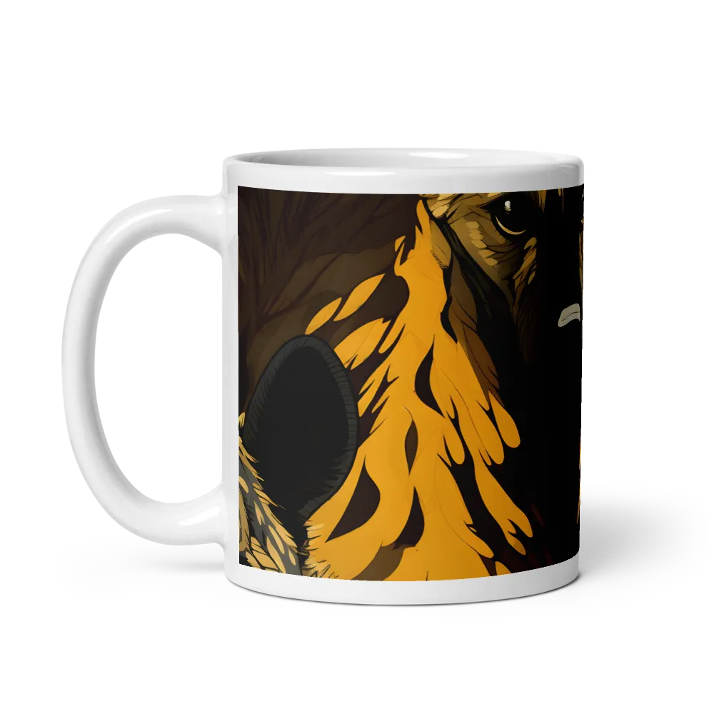 The Call of the Wild: Hyena Harmony | Mug with White inside | 11 oz