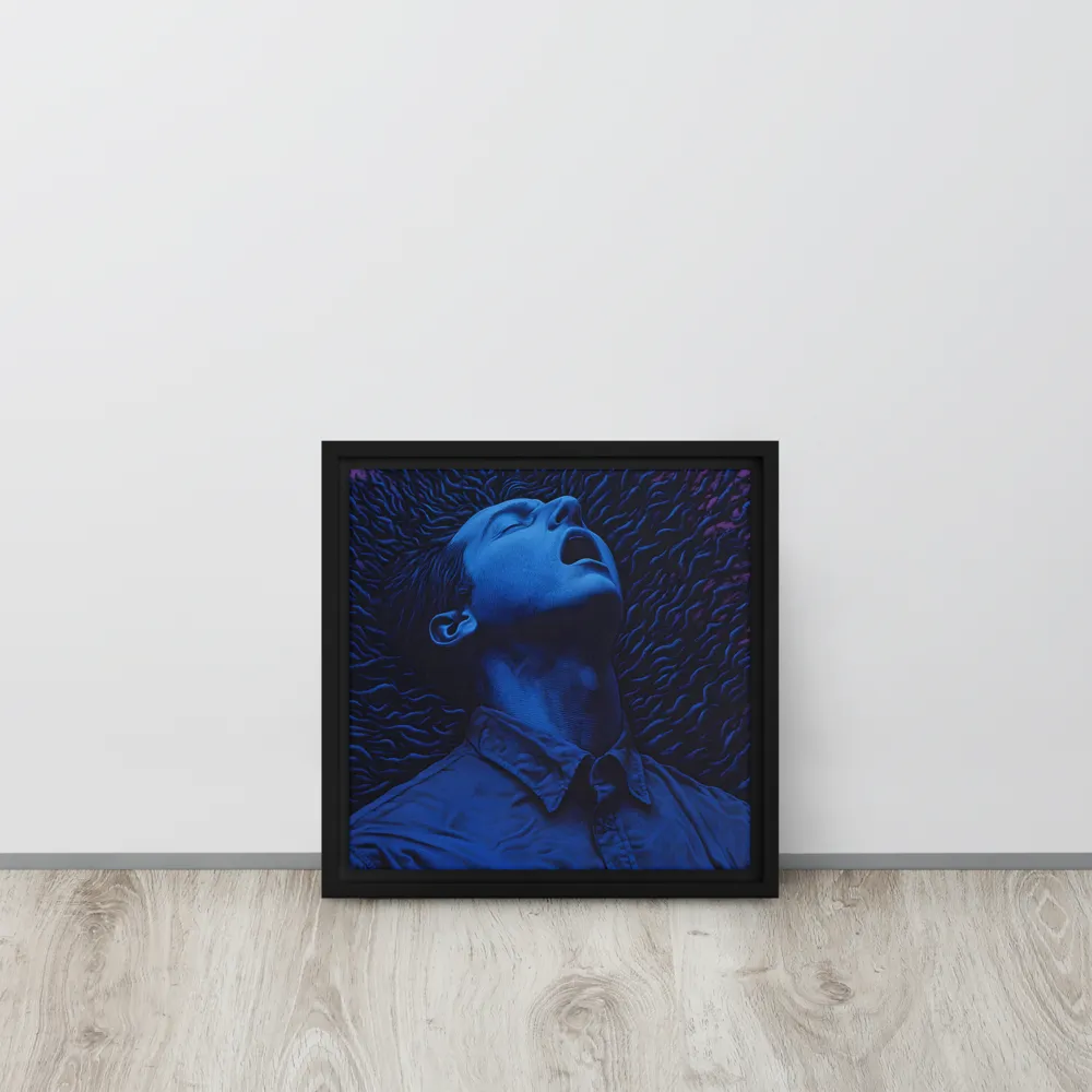 Dreams Unbound | Canvas with Black Frame | 12″×12″