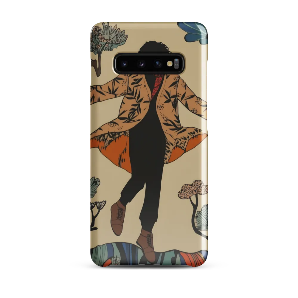 In Full Bloom: Embracing Nature's Whimsy | Phone Case |  S10 Plus | Snap Case | Glossy