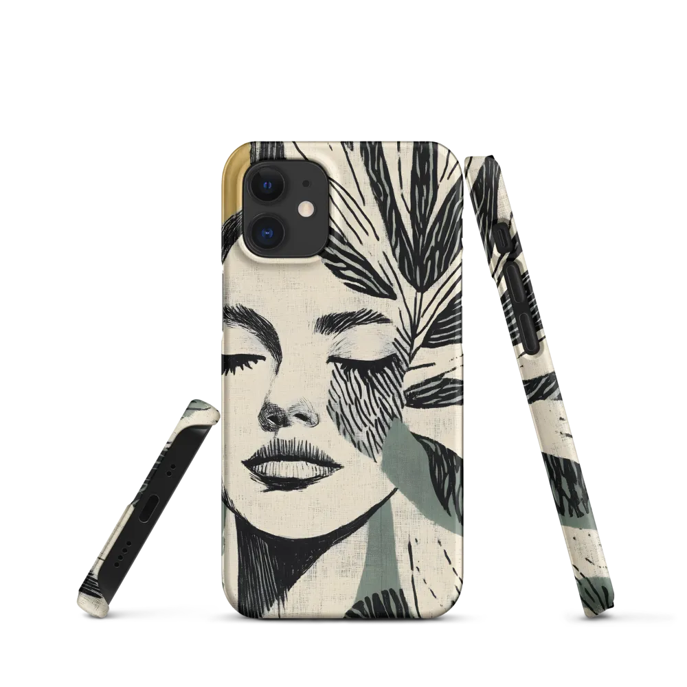 Whispers of Serenity | Phone Case |  12 Mini | Snap Case | Matte