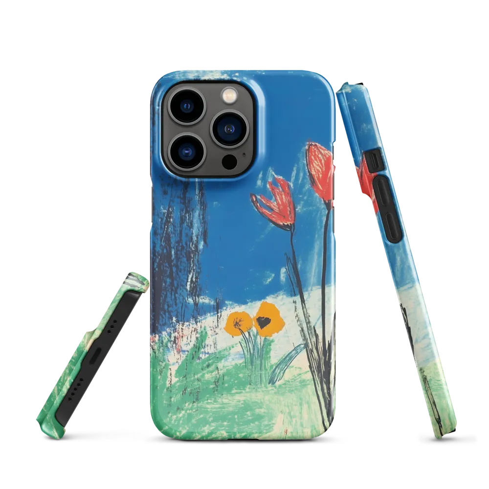 Joyful Blossoms in Blue