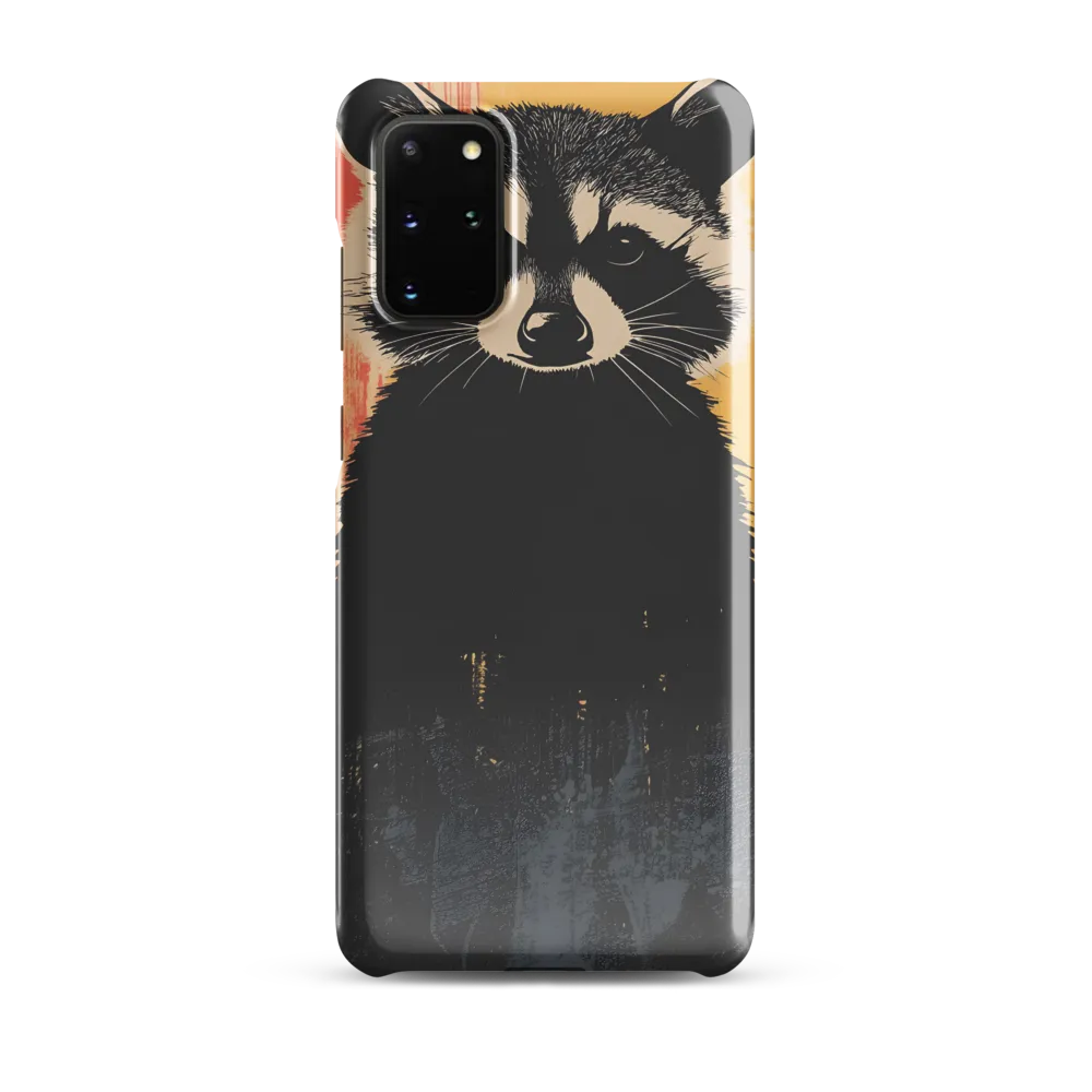 Whimsical Raccoon Portrait