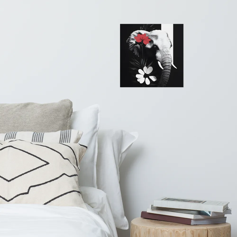 Elephant Harmony | Poster | 14″×14″