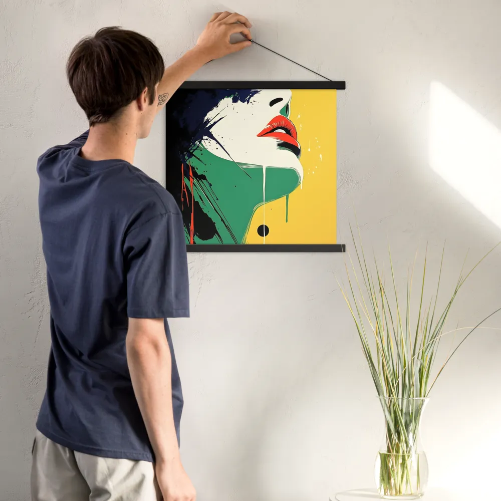 Bold Reflections: A Pop Art Portrait