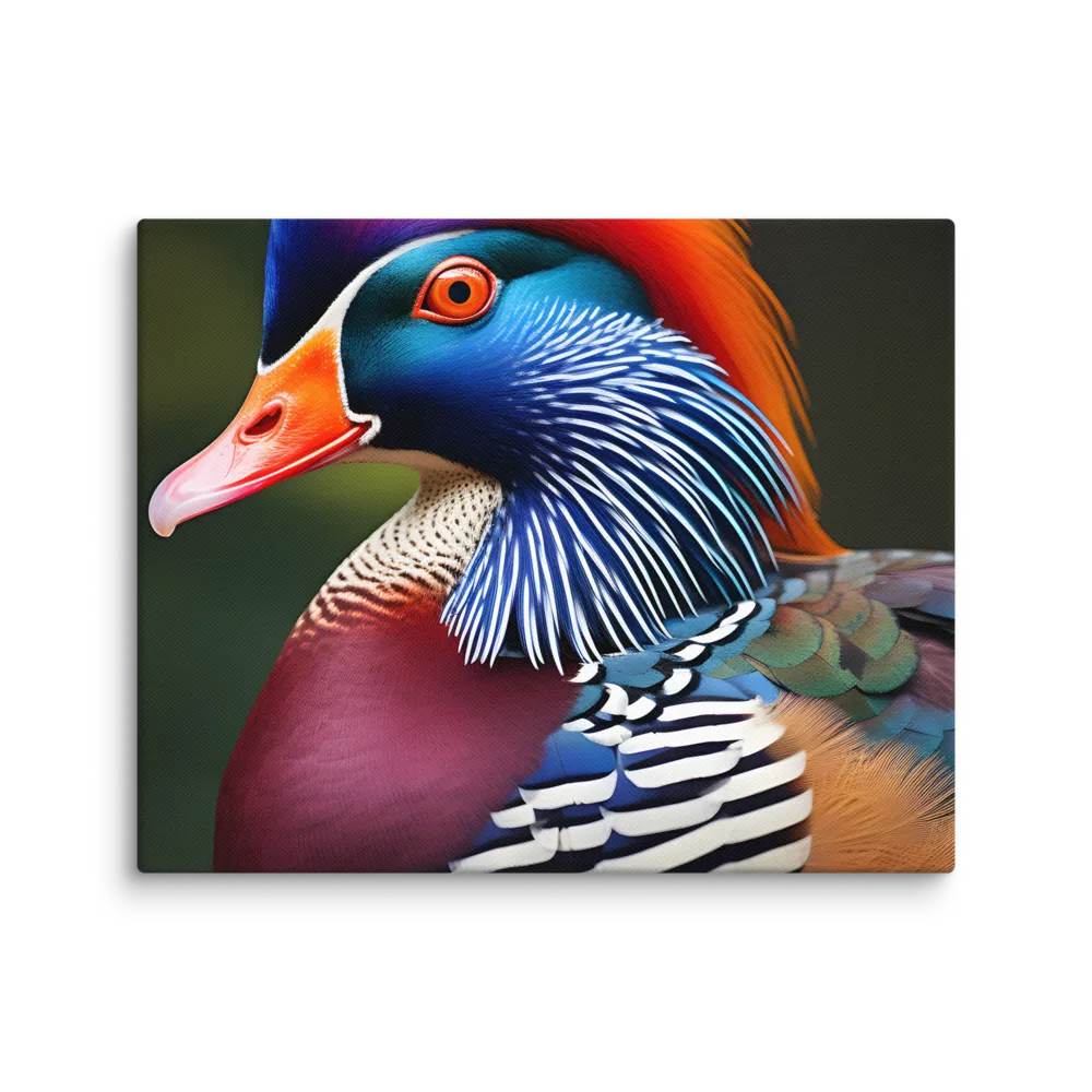 The Majestic Mandarin | Canvas | 8″×10″