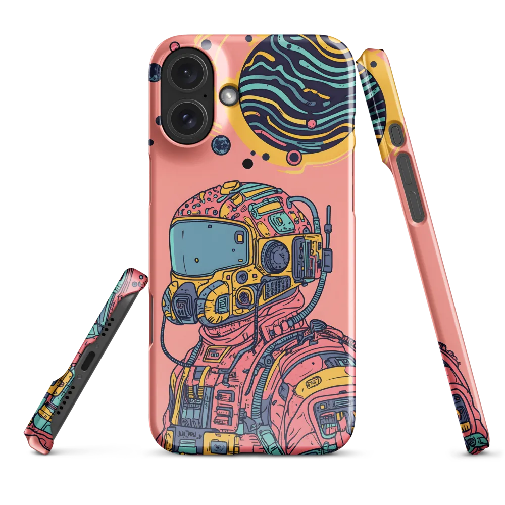 Exploration Beyond: A Digital Astronaut | Phone Case |  16 Plus | Snap Case | Glossy