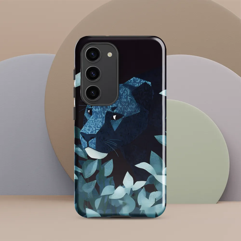 Lurking Blue: The Panther's Gaze
