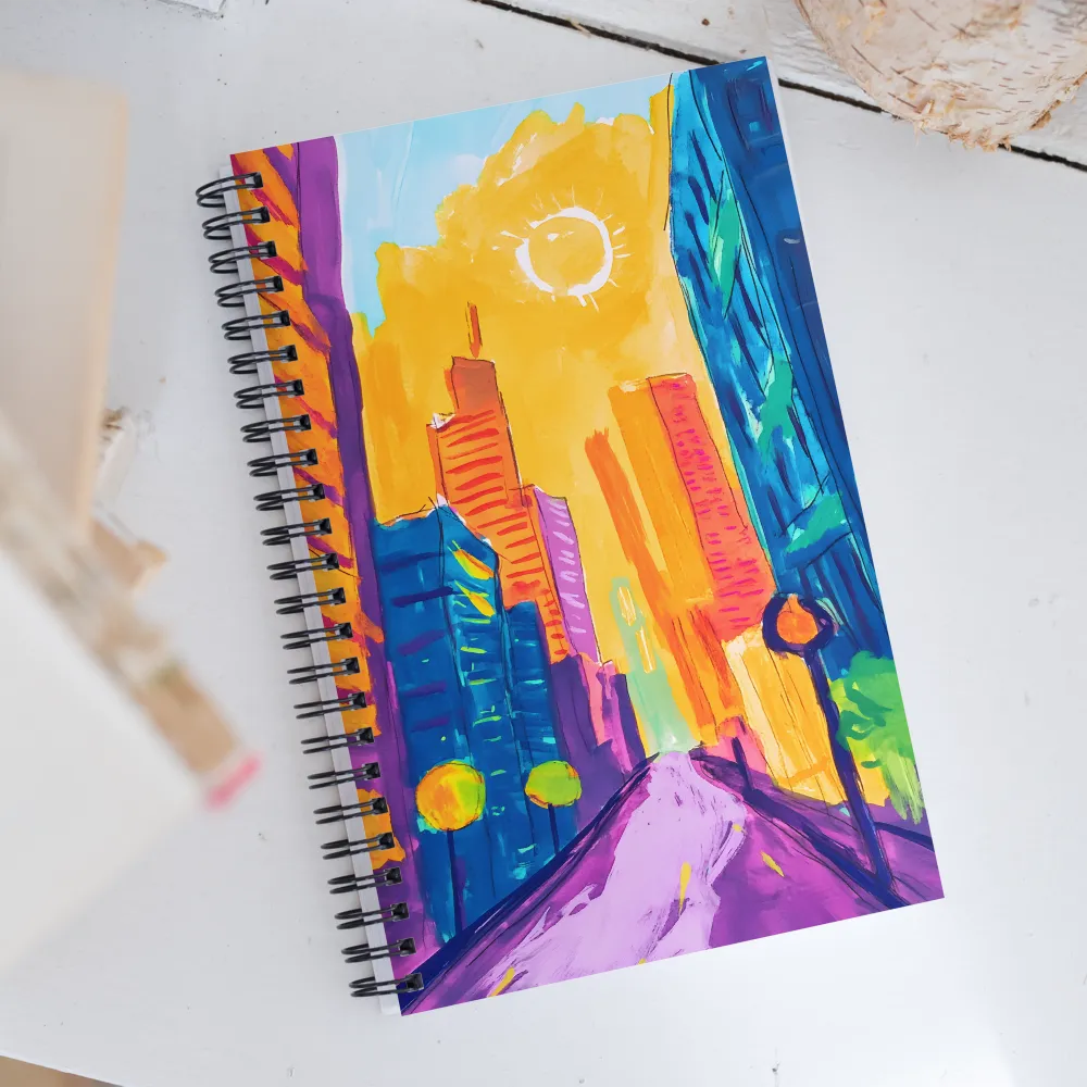 Urban Symphony | Spiral Notebook